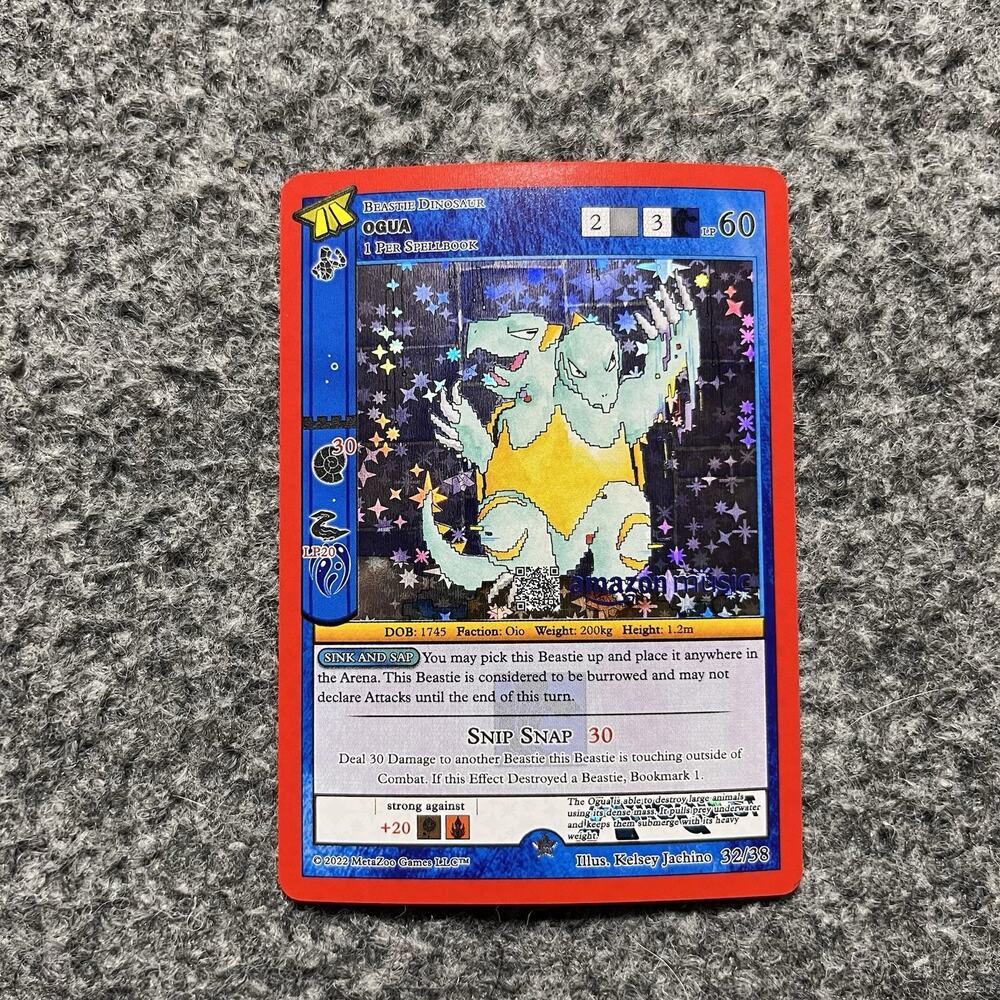 Metazoo HiroQuest Ogua Full Holo 32/38 Amazon Music NM Pack Fresh